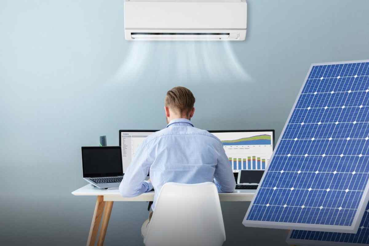 Energia Solar em Sistemas de Ar Condicionado